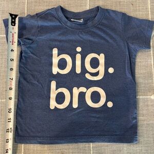 Big bro Shirt boy Big Brother Announcement Shirt for Baby Boys 2T